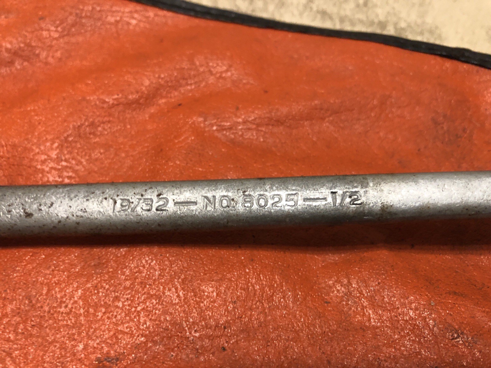 Vintage Williams Super Wrench Offset Double Box End Wrench Set 6 Pcs w Pouch USA