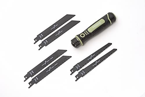 Adjustable Blade Hand Saw Tool – Jab Saw, Drywall Saw, Reciprocating Blades, Cut