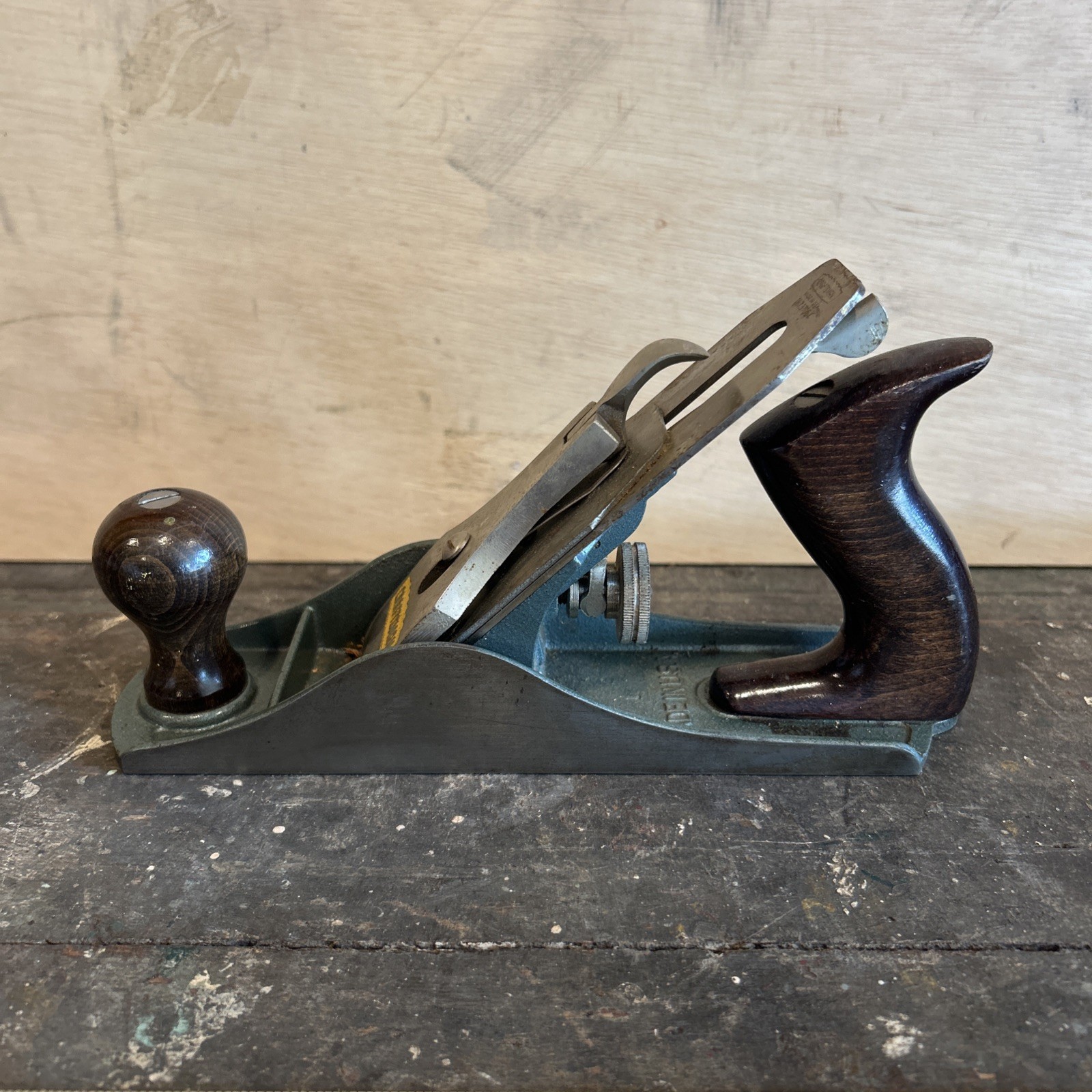 Vintage Craftsman 187.37054-DD Wood Plane Smooth Bottom USA 9 1/2 x 2 3/4 In