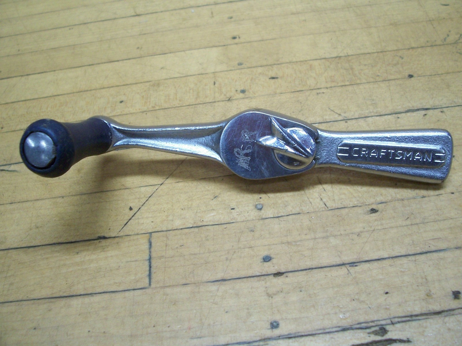 Vintage Craftsman 3/8″ Drive Speed Spinner Ratchet Tool V Series Blue Crank