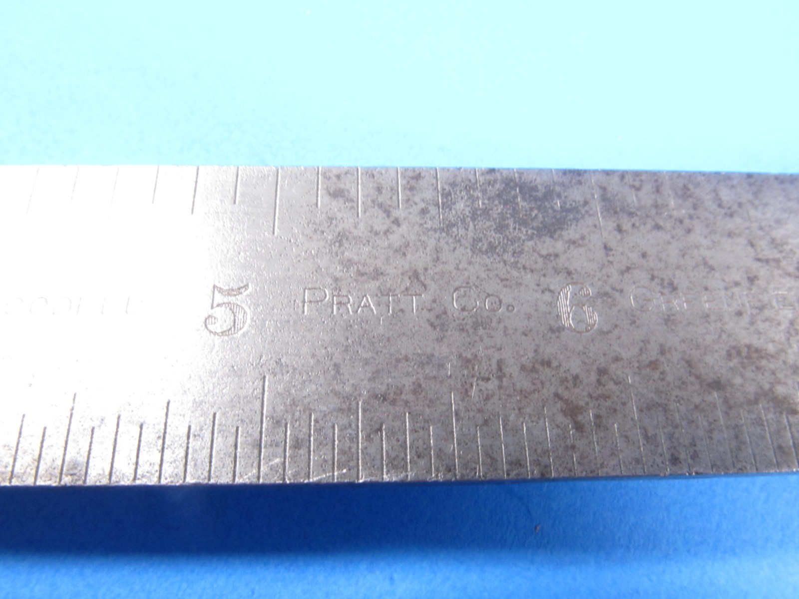 as-is uncommon Goodell-Pratt No 707 combination try & miter square