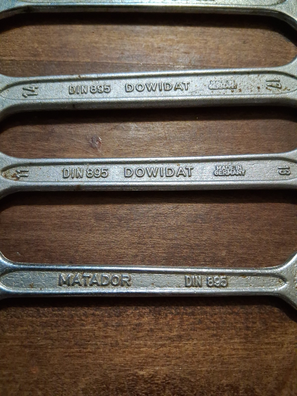 vintage Mercedes-Benz wrench lot