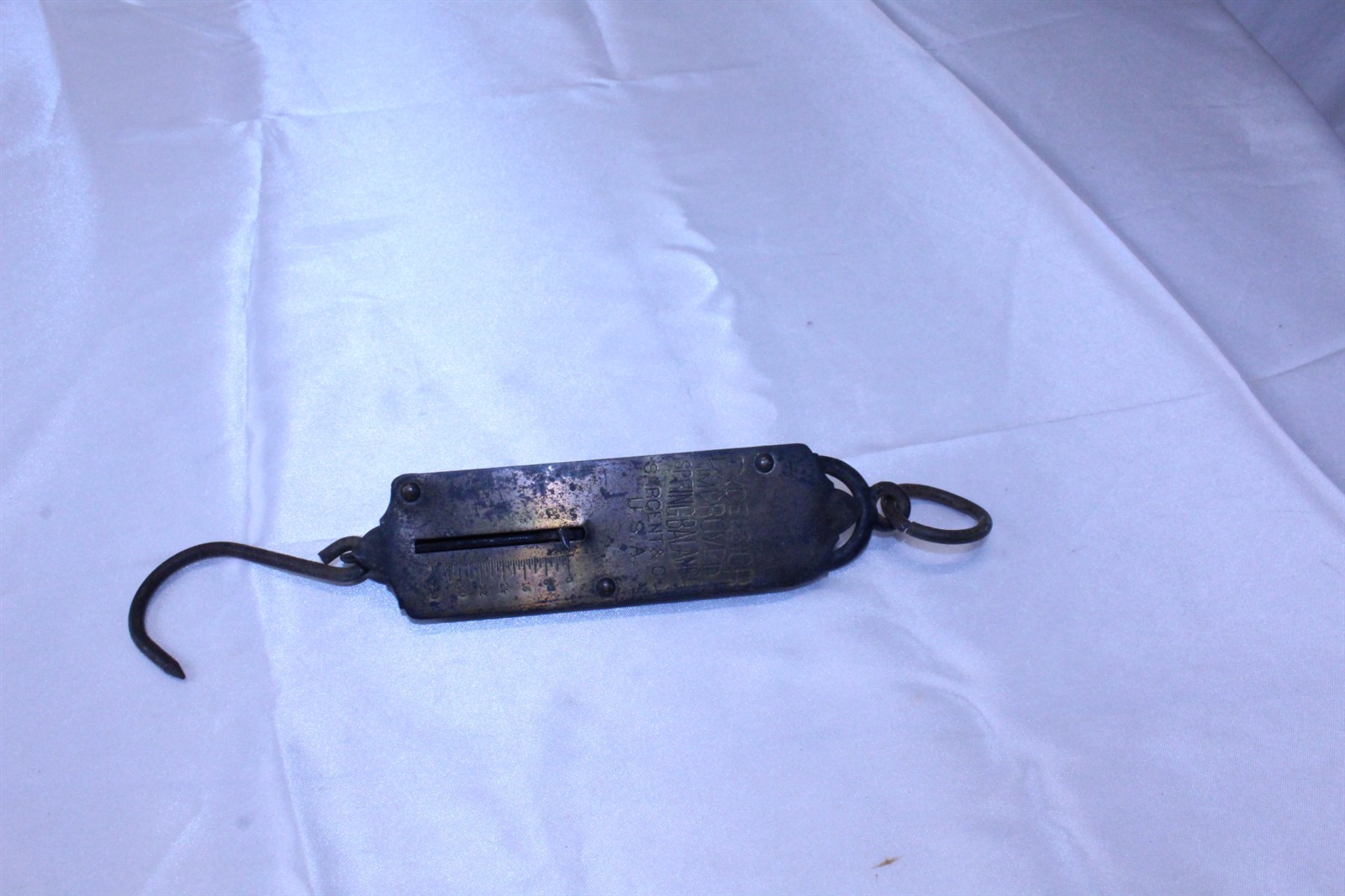 Scale Excelsior Improved Spring Balance All Metal with Brass Face Vintage