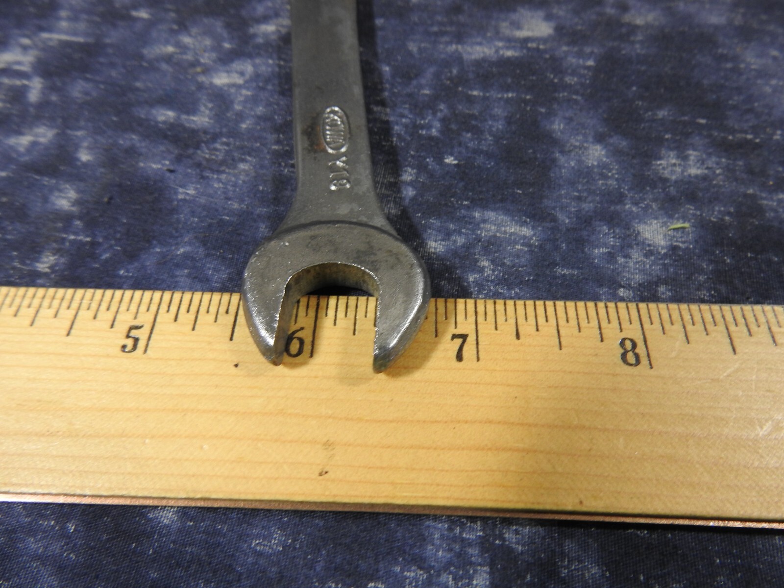 Vintage KOWA HM Motorcycle Wrench 14/17mm Double open-end nice condition