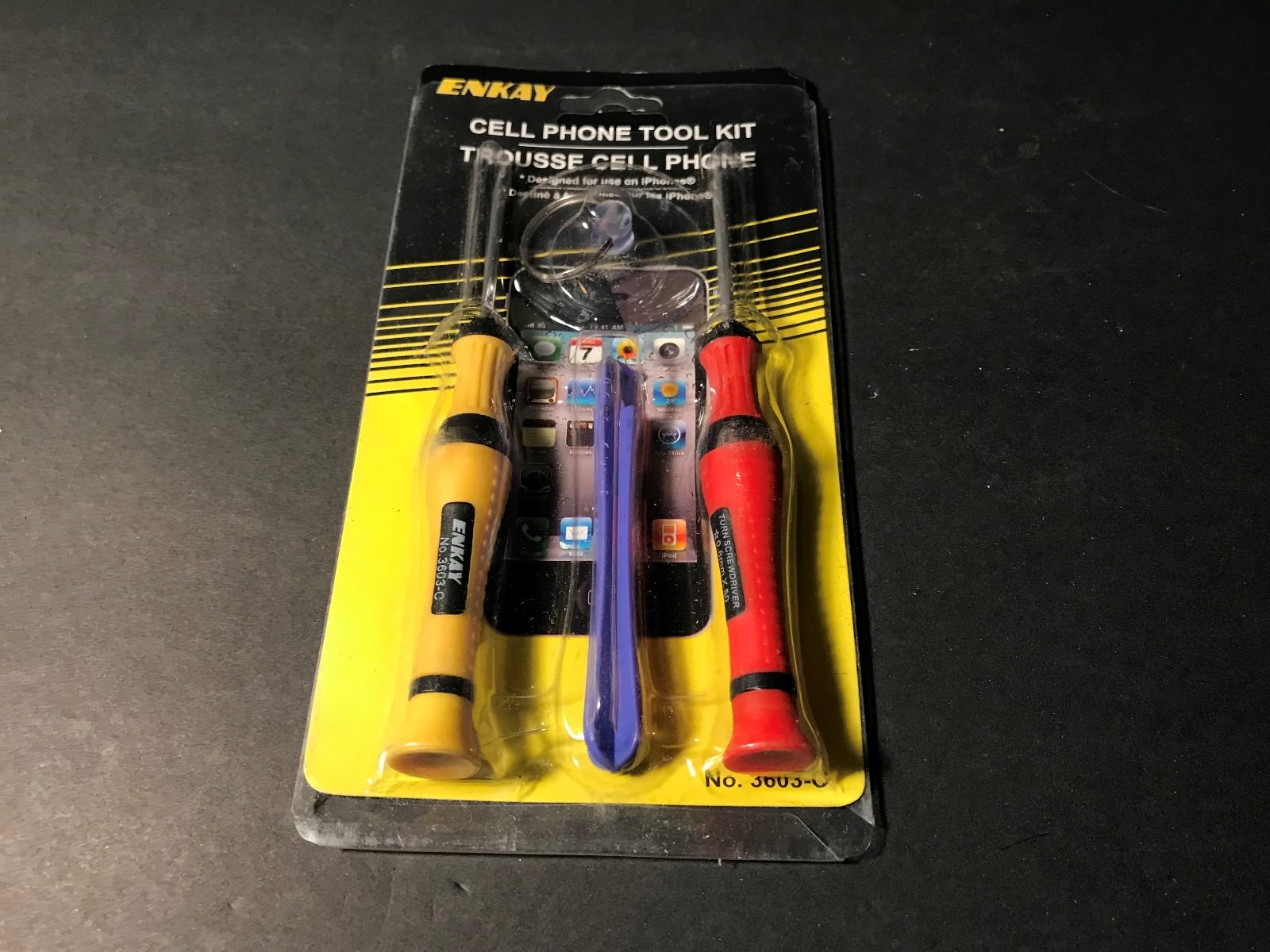ENKAY 3603-C iPHONE Tool Kit Cell Phone Repair Kit Factory Sealed NOS Unused