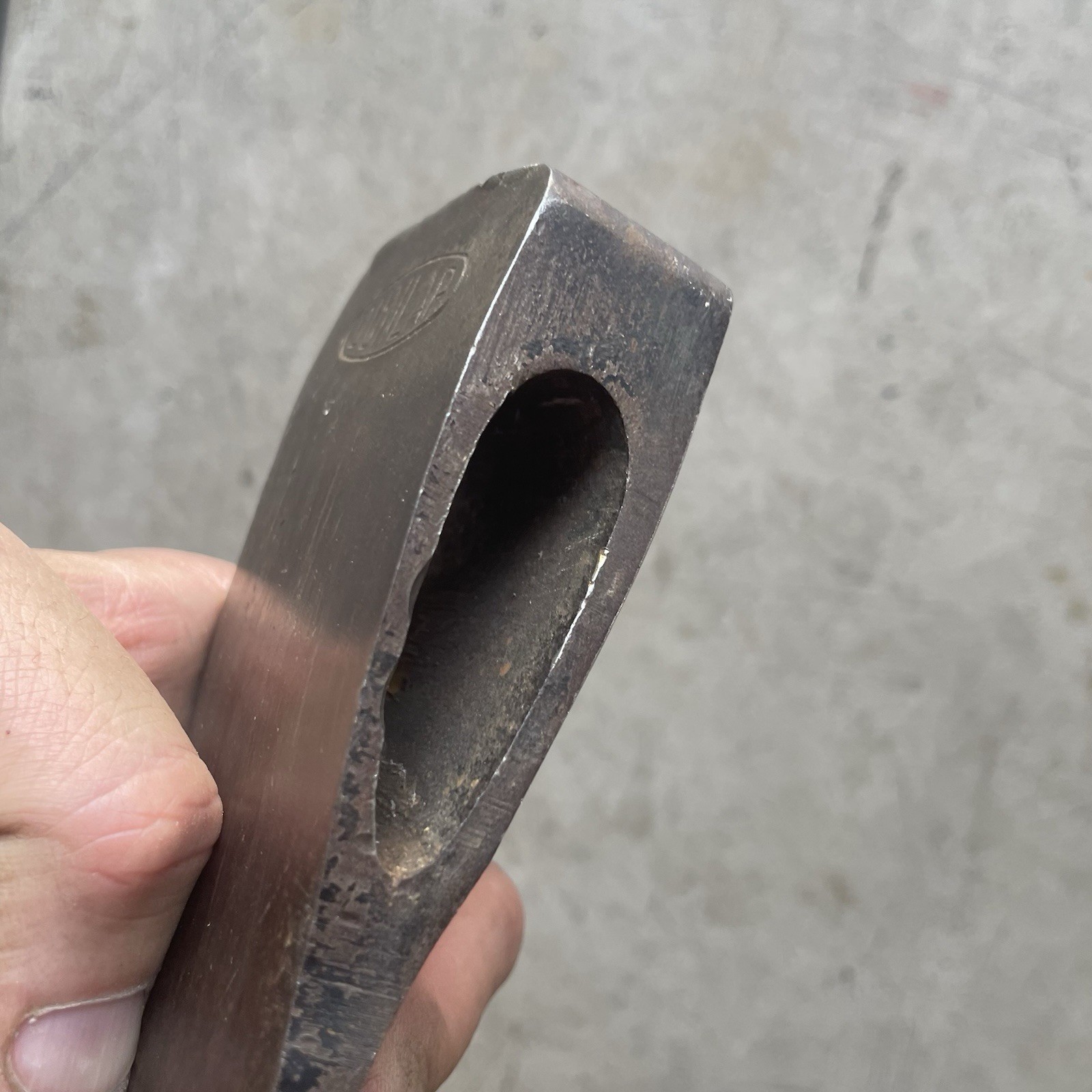 Vintage DUNLAP Single Bit Axe Hatchet Head 2 lbs 8oz