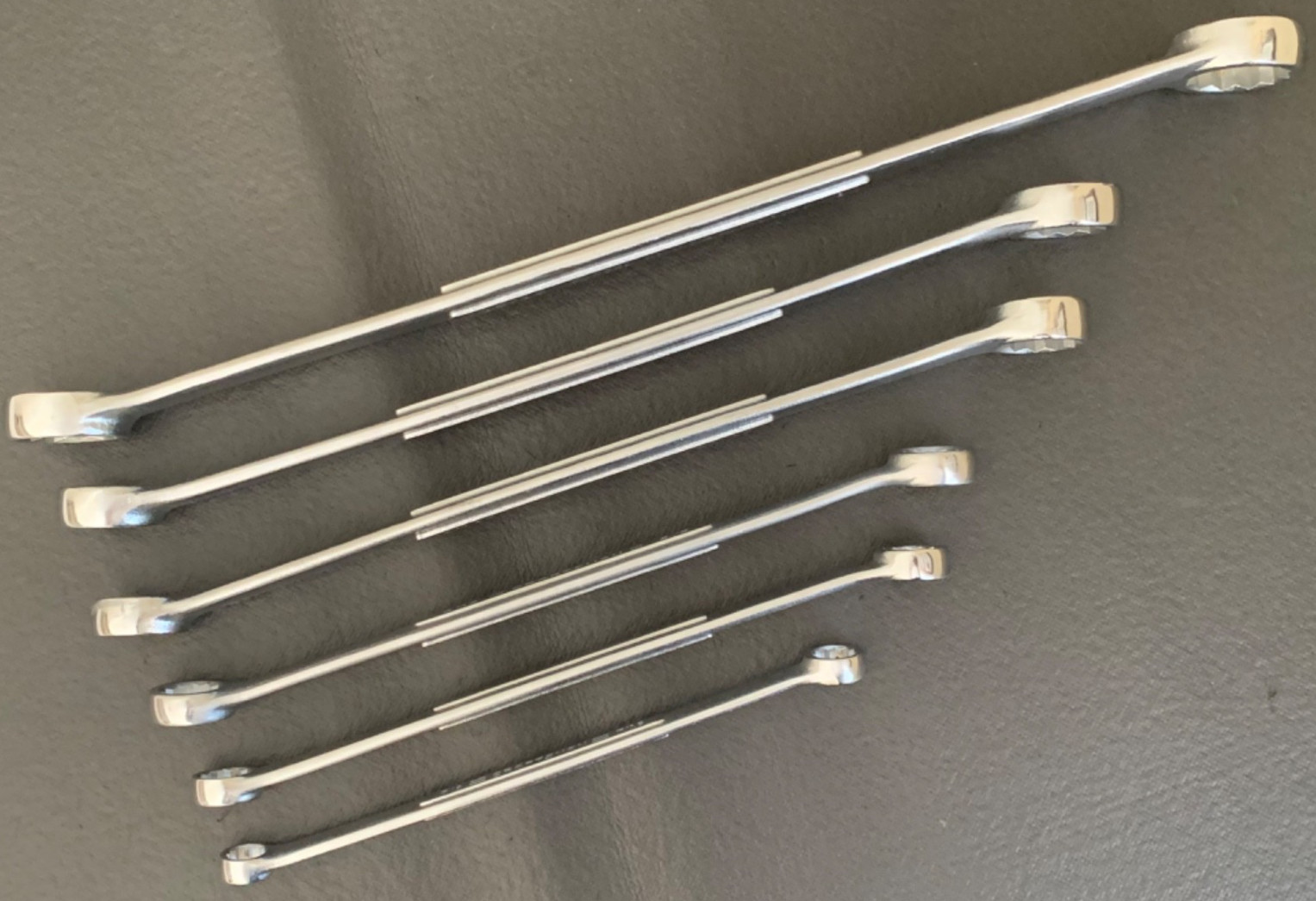 Vintage Craftsman 6pc Straight Double Box-End Wrench Set 3/8″ – 1″ Made in USA