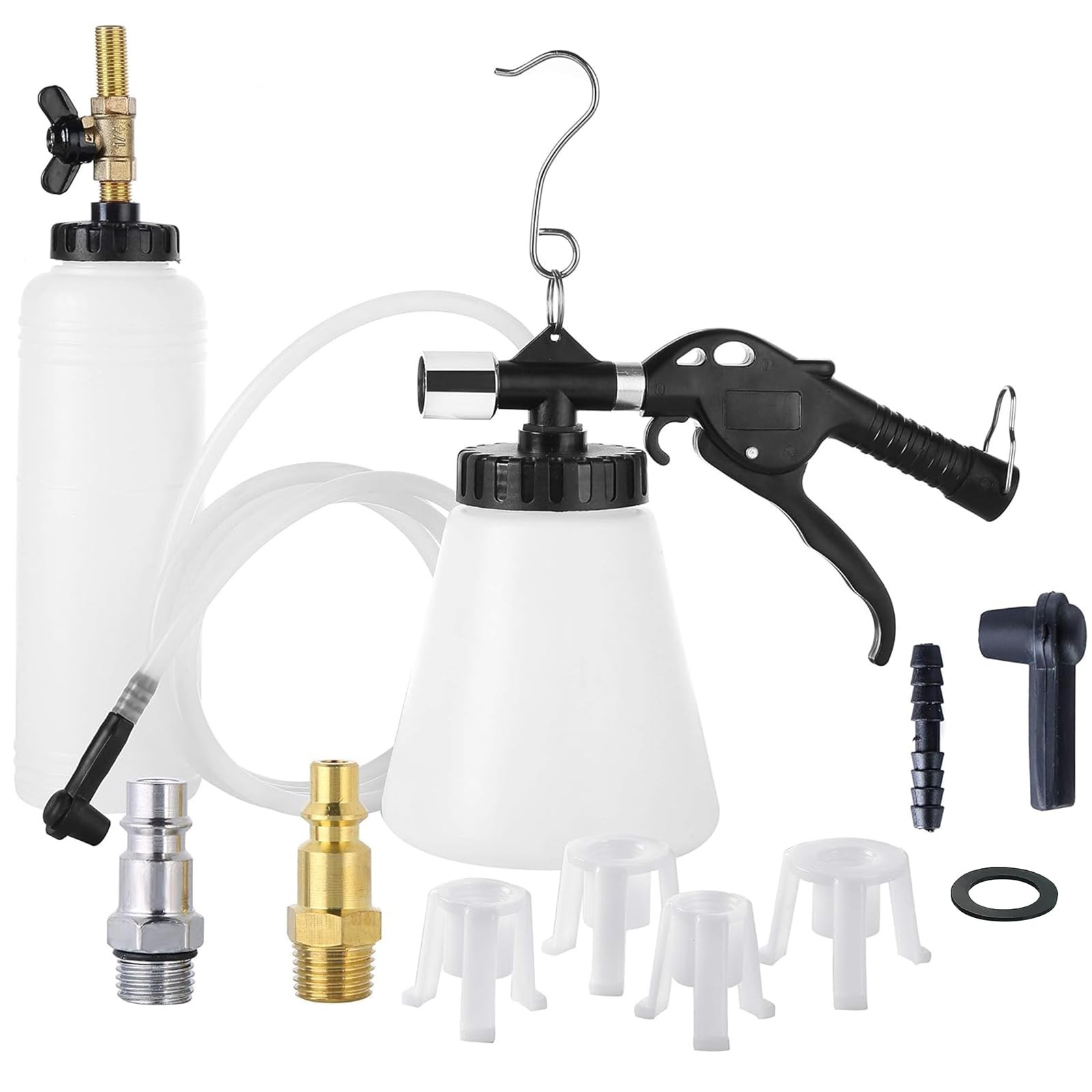 Pneumatic Brake Fluid Bleeder Tool