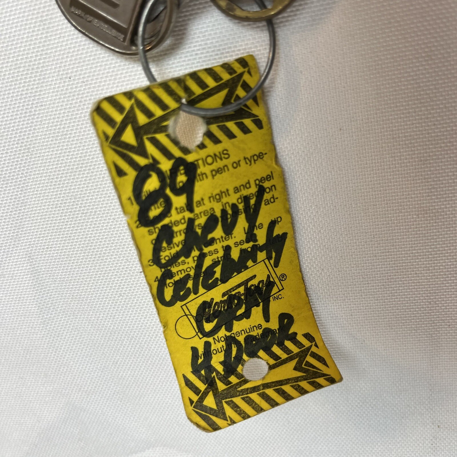 Vintage Set of Automotive Keys Lot of 4 GM General Motors