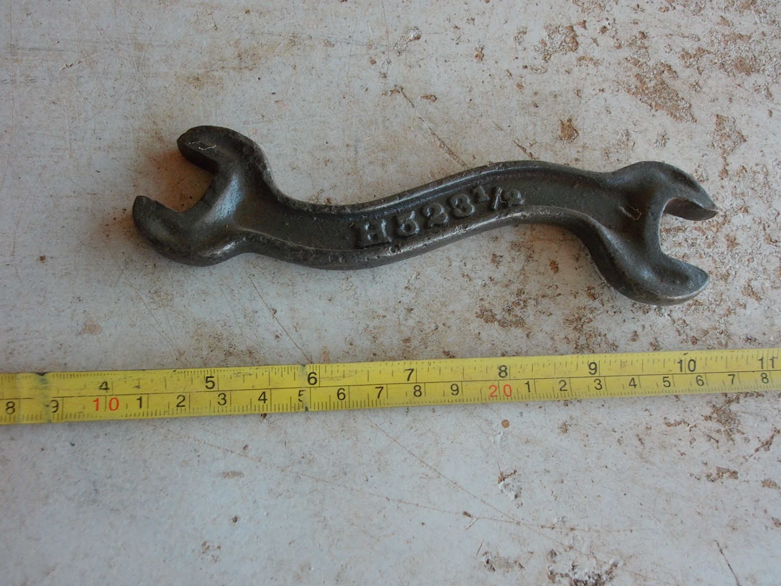 Antique Farm Implement Wrench Tool H523 1/2 Lot 26-22-R8