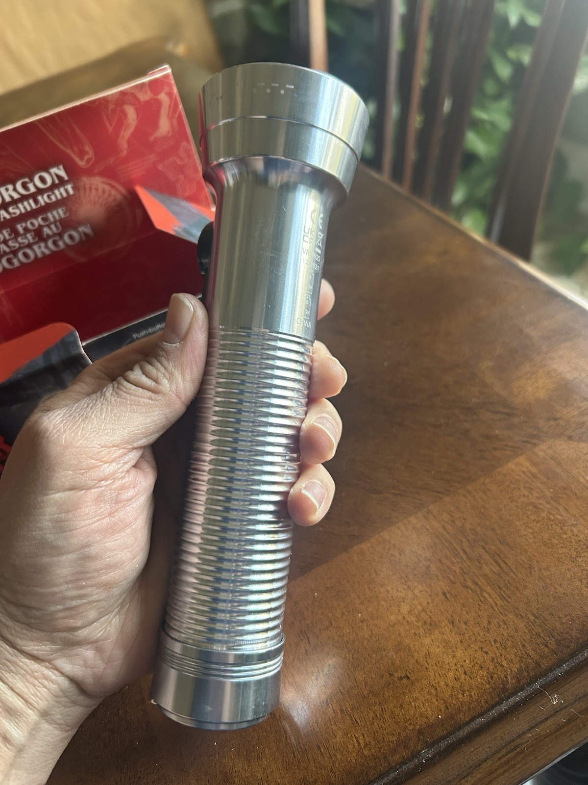 Netflix Official Stranger Things Demogorgon Retro Hunting LED Flashlight 2022