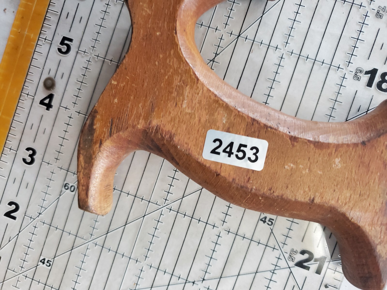 Vintage Jab Saw Wooden Handle Art Deco Tool