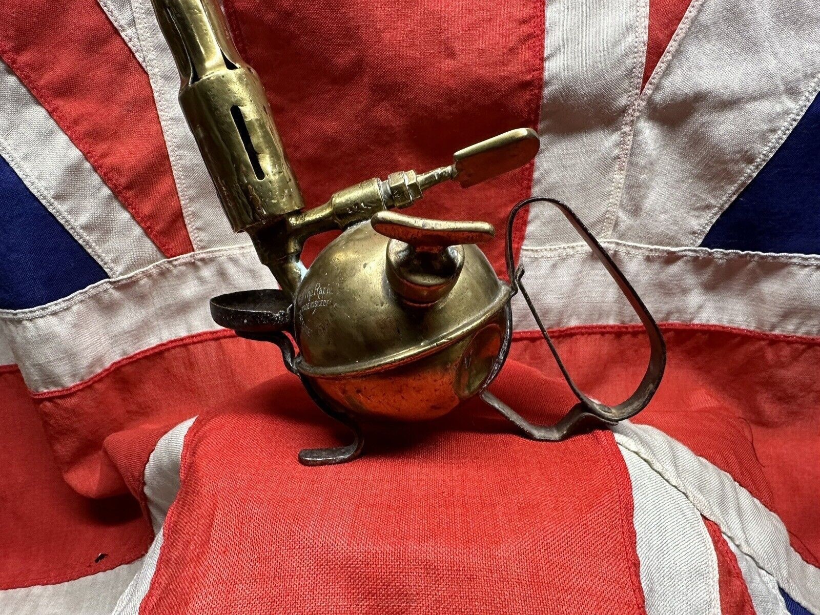 MAX SIEVERT STOCKHOLM ‘THE RAPID’ BLOW LAMP Very Rare Item Spherical Shape