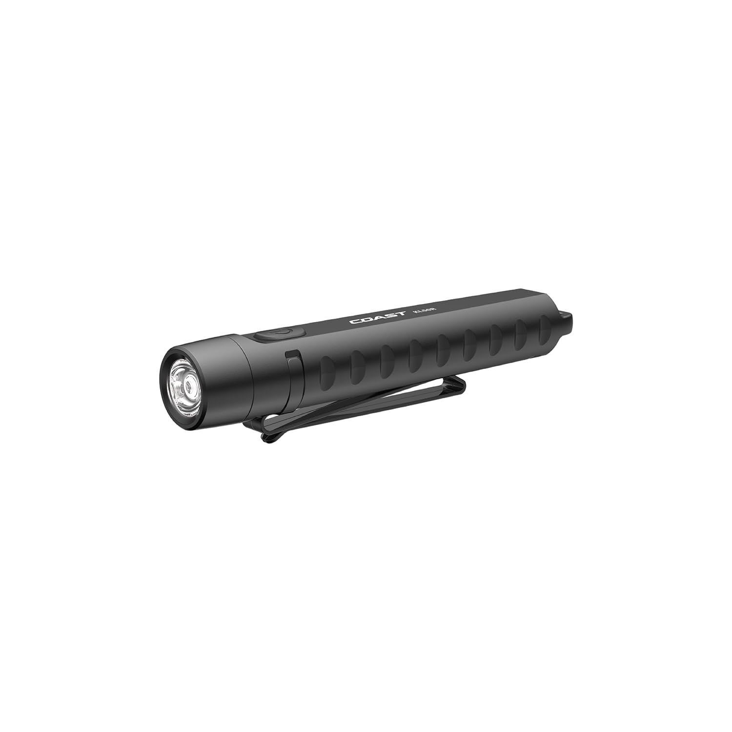 Coast KL50R 400 Lumen USB-C Rechargeble LED Pocket Flashlight, Mini, Black