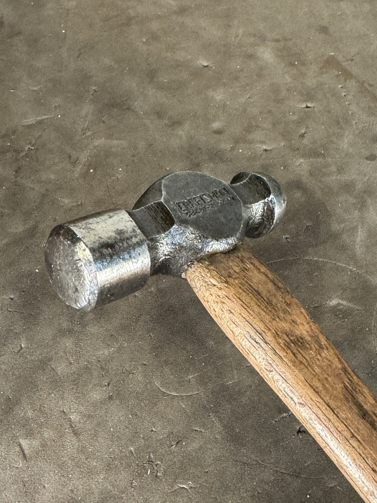 Vintage Craftsman 38461 4 Oz. Ball Peen Hammer Professional Mechanic Made In USA