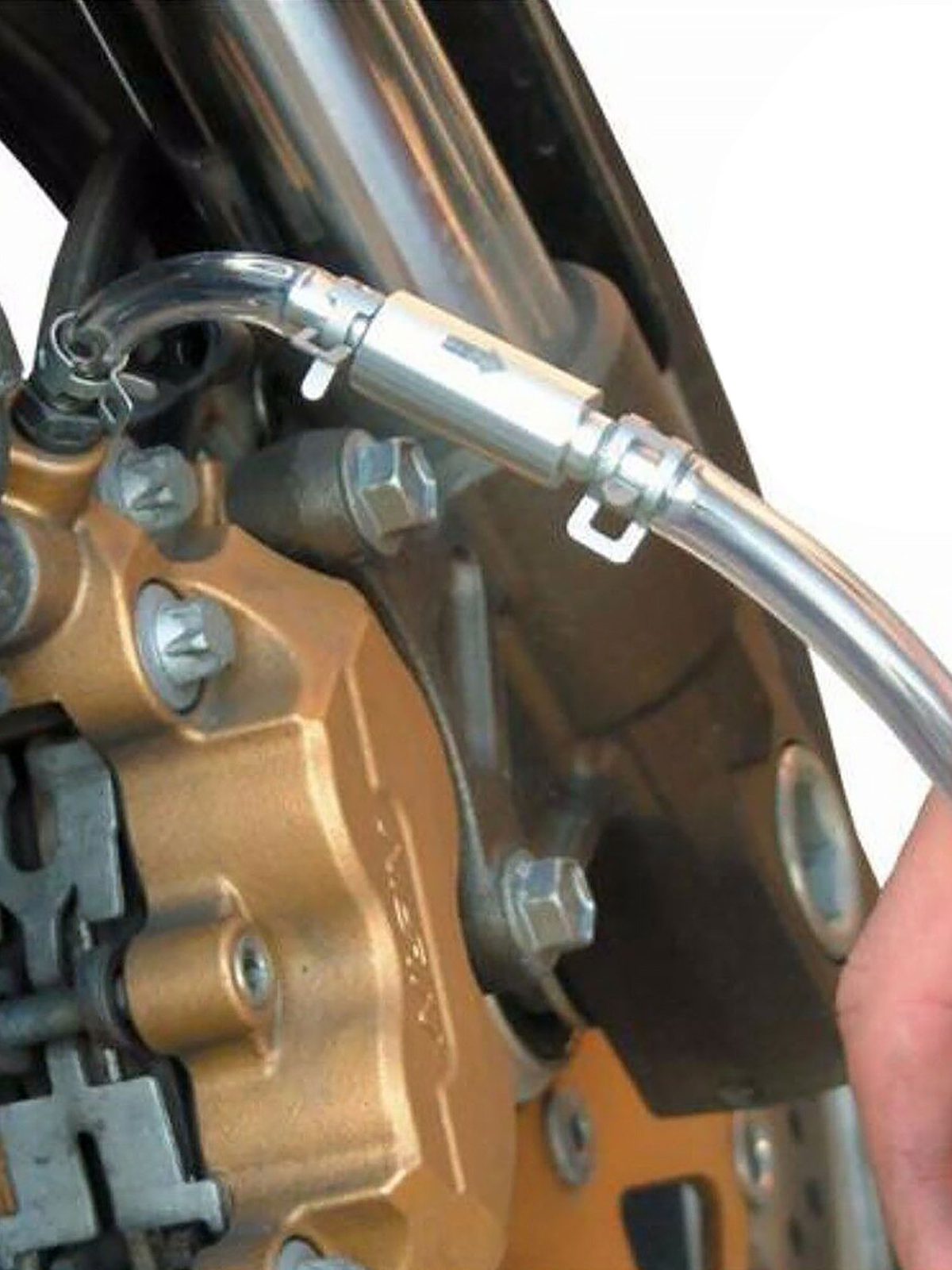 Car Motorcycle Brake Bleeder Bleeding Clutch Caliper Nipple Fluid Valve Tool TR