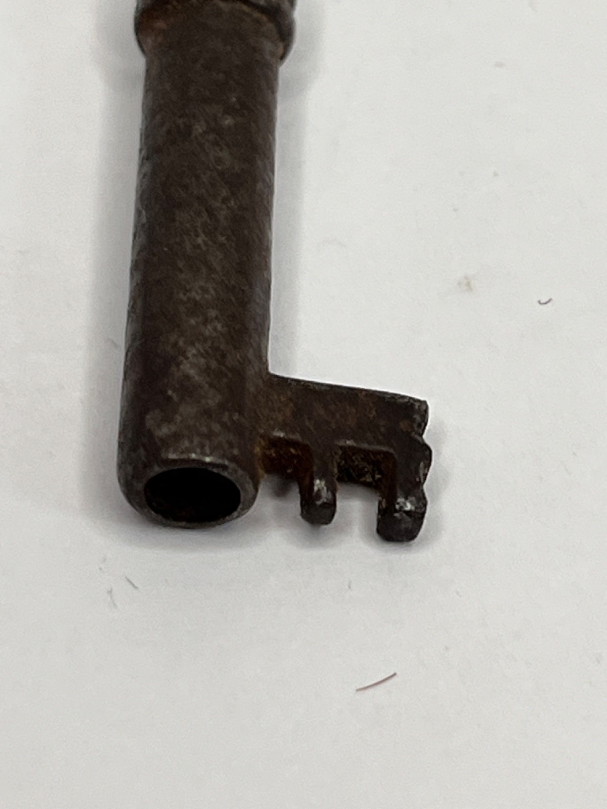 Antique Open Barrel Skeleton Key Steel Furniture Trunk Cabinet Lock 1/8″ ID SLX