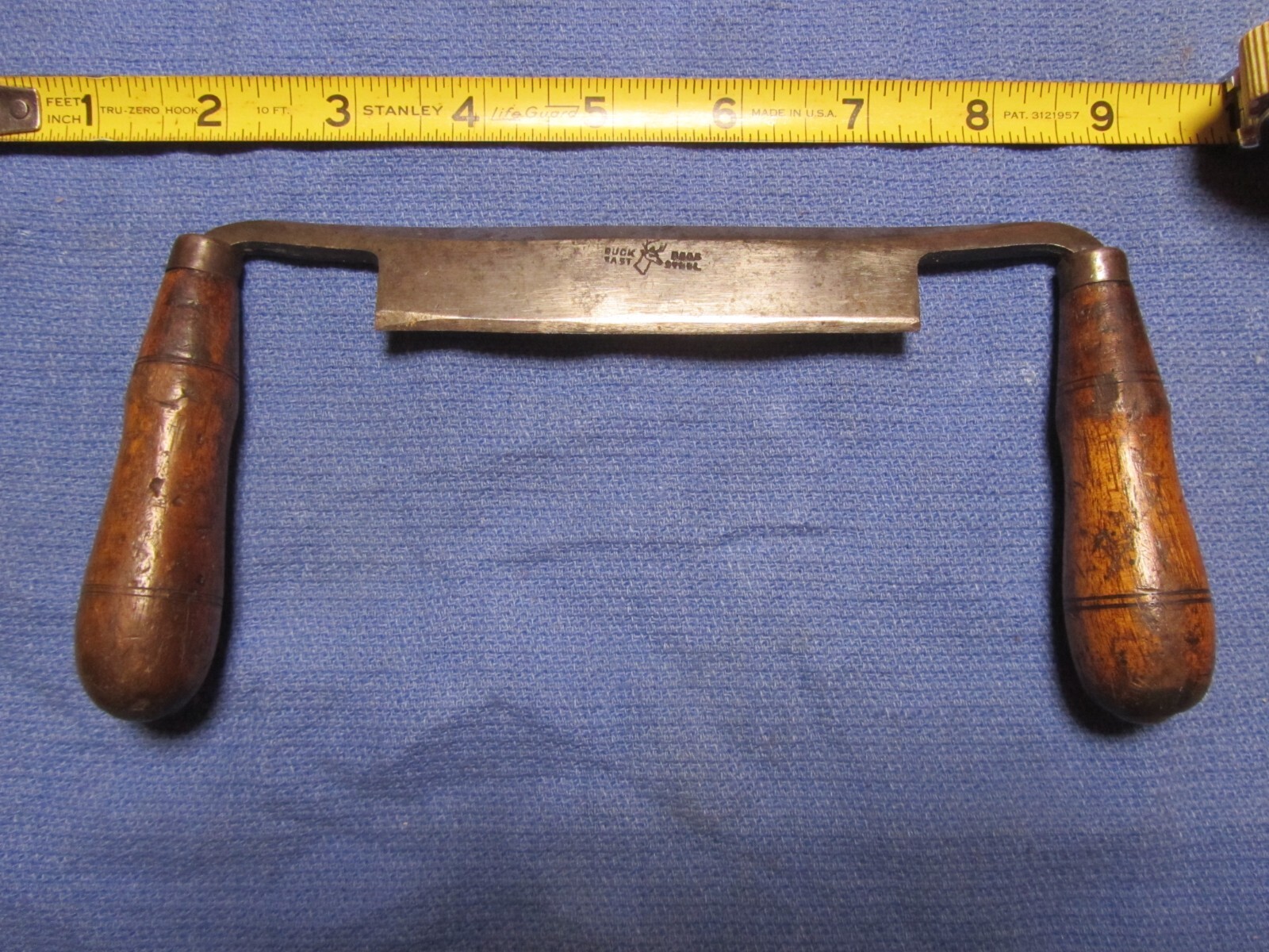 Rare Buck Brothers 4 in best steel tight handles 4 in VGUC