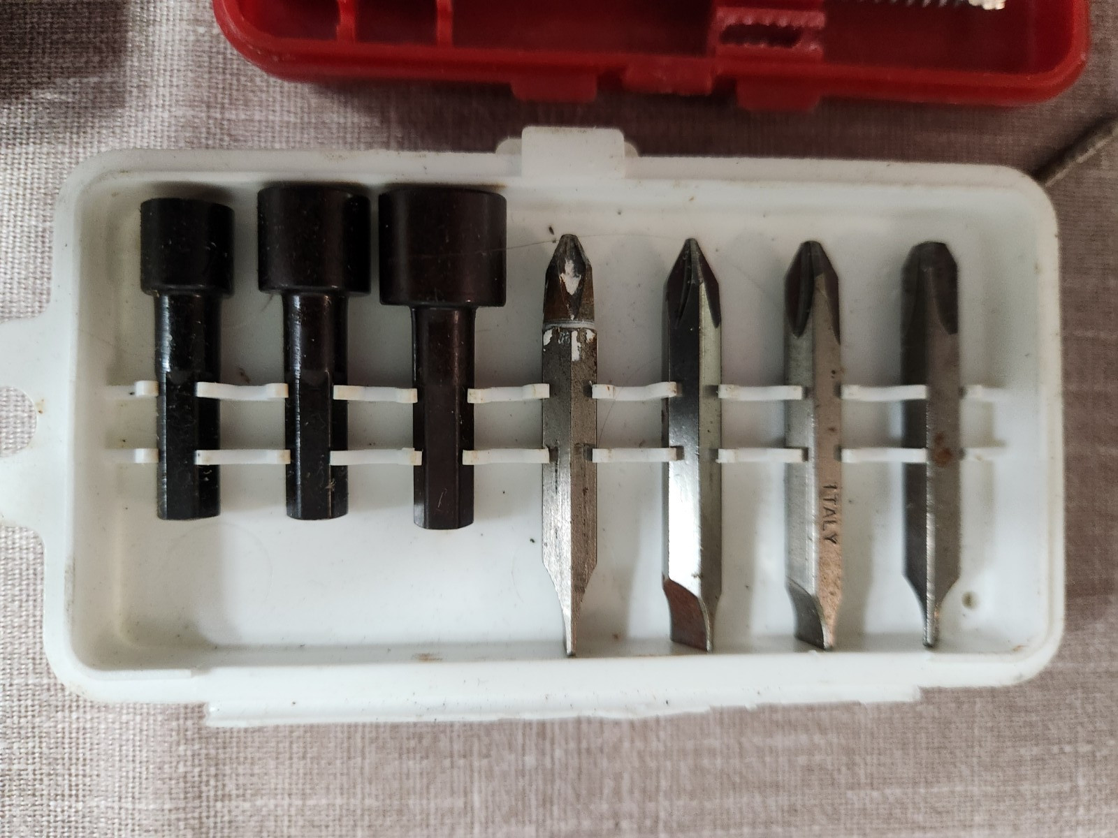 Lot of 40 + Vintage Drill Screwdriver and Drill Bits Masonry and Other Types