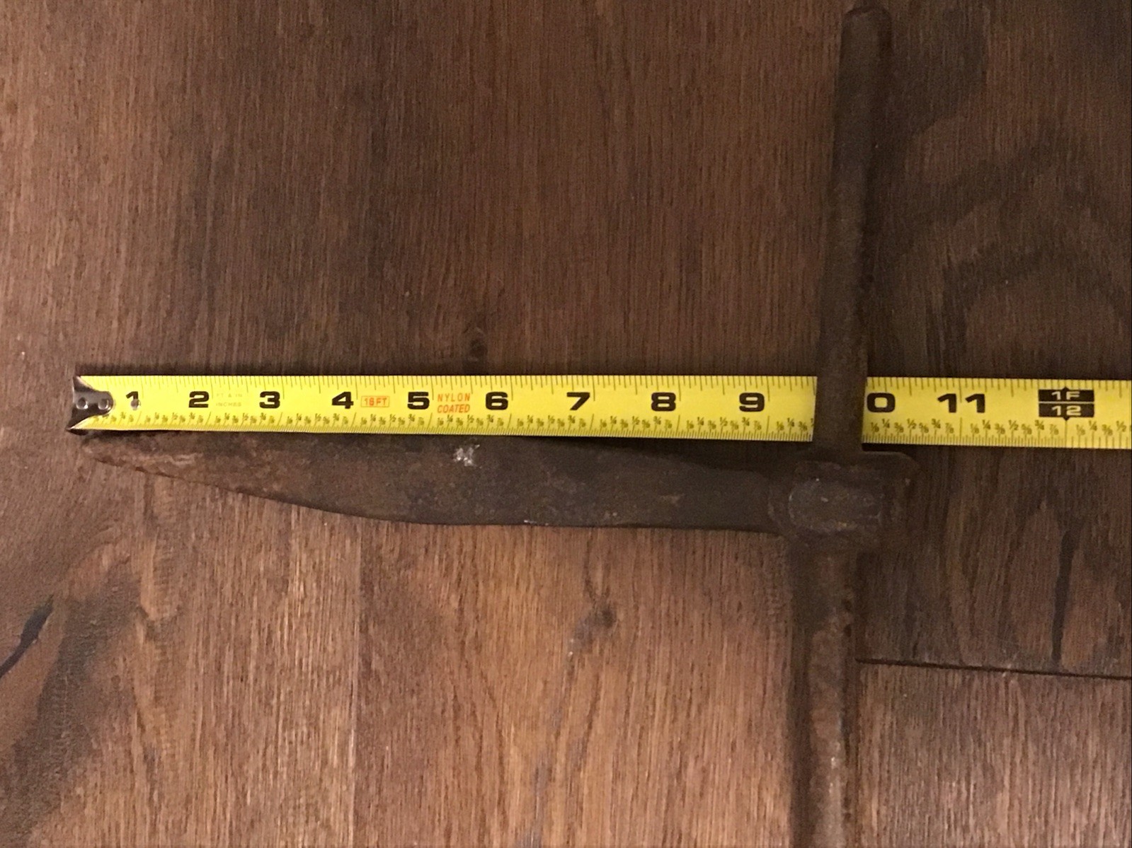 19th Century Handmade Antique Iron Ice Block Pick Farmer’s Hand Tool UNIQUE!