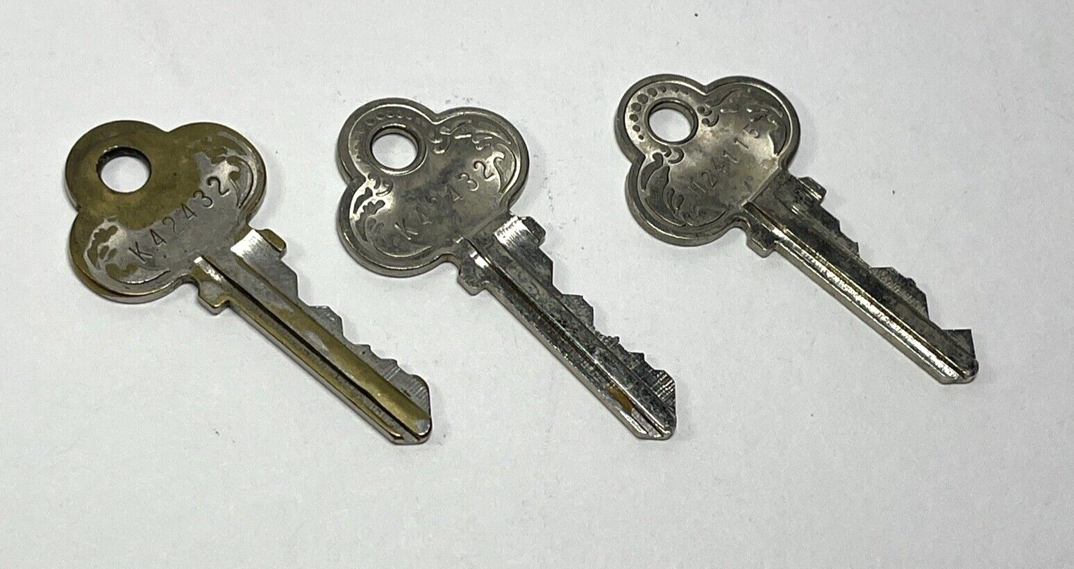 Safe Keeper Keys Vintage Ornate – 3 different codes