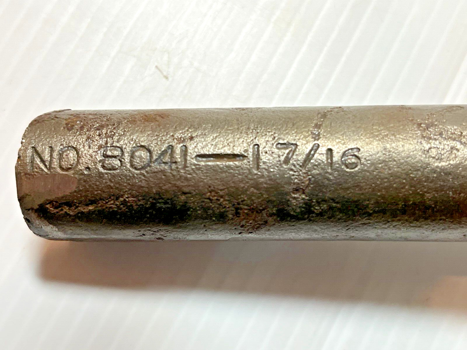 Vintage Williams No. 8041 Offset Box End 12 point-Tubular Wrench 1-7/16” USA #48