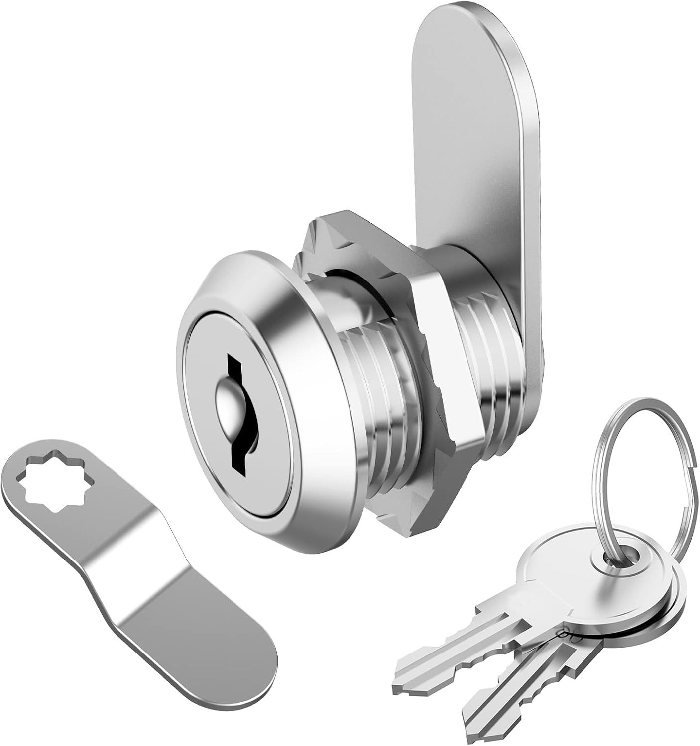 Zinc Alloy 5/8″ Cabinet Lock with Easy Installation – Keyed Alike Convenience