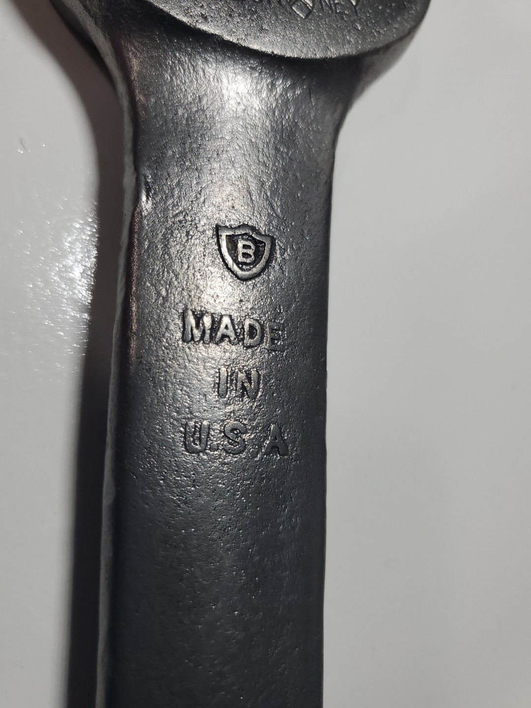 Vintage Bonney Open End Wrench Stamped 5/8″ U.S.S 3/4 U.S.S 3/4 U.S.S 1″ 37 USA