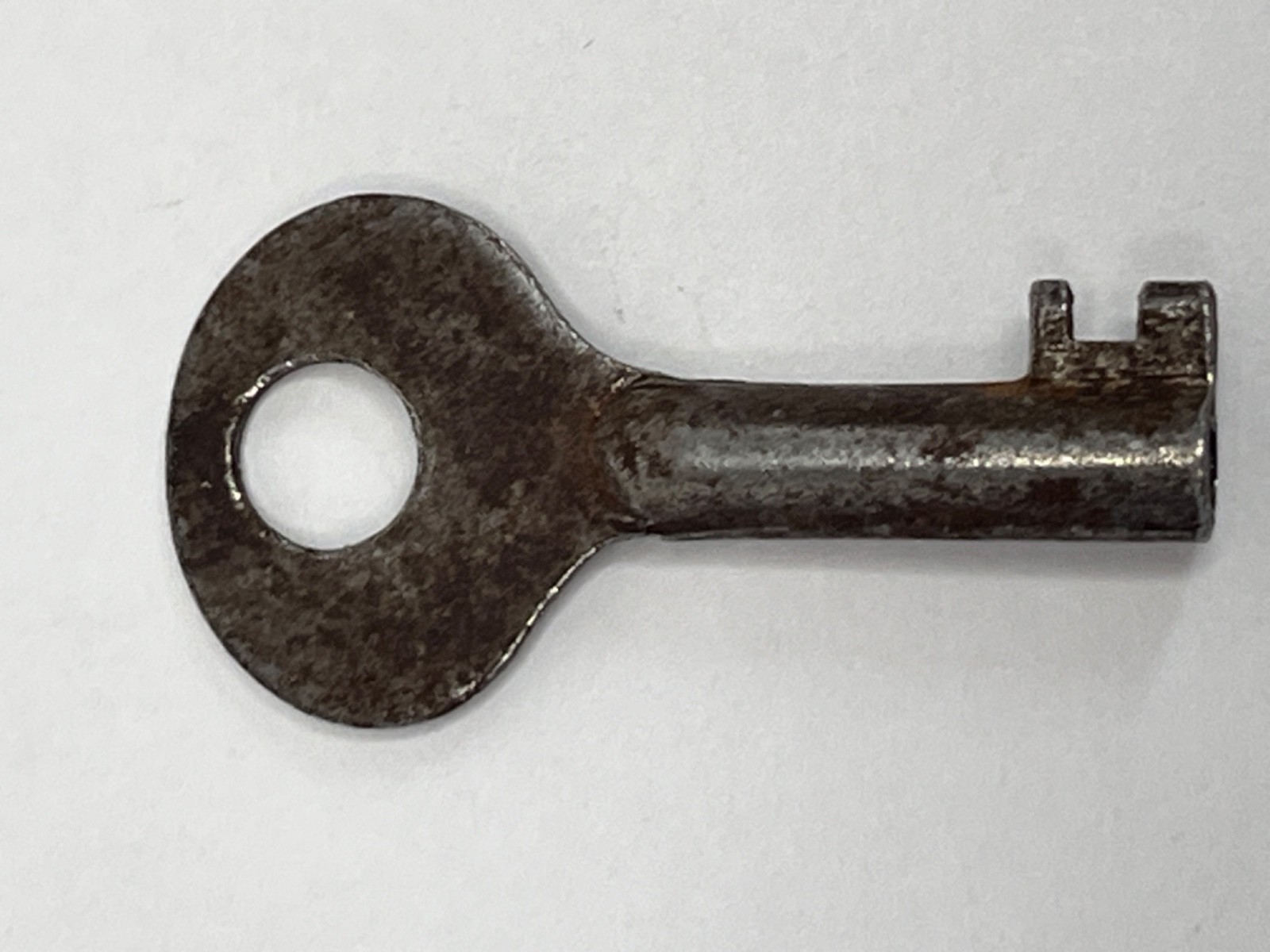Antique Open Barrel Skeleton Key Steel Furniture Trunk Cabinet Lock SLX