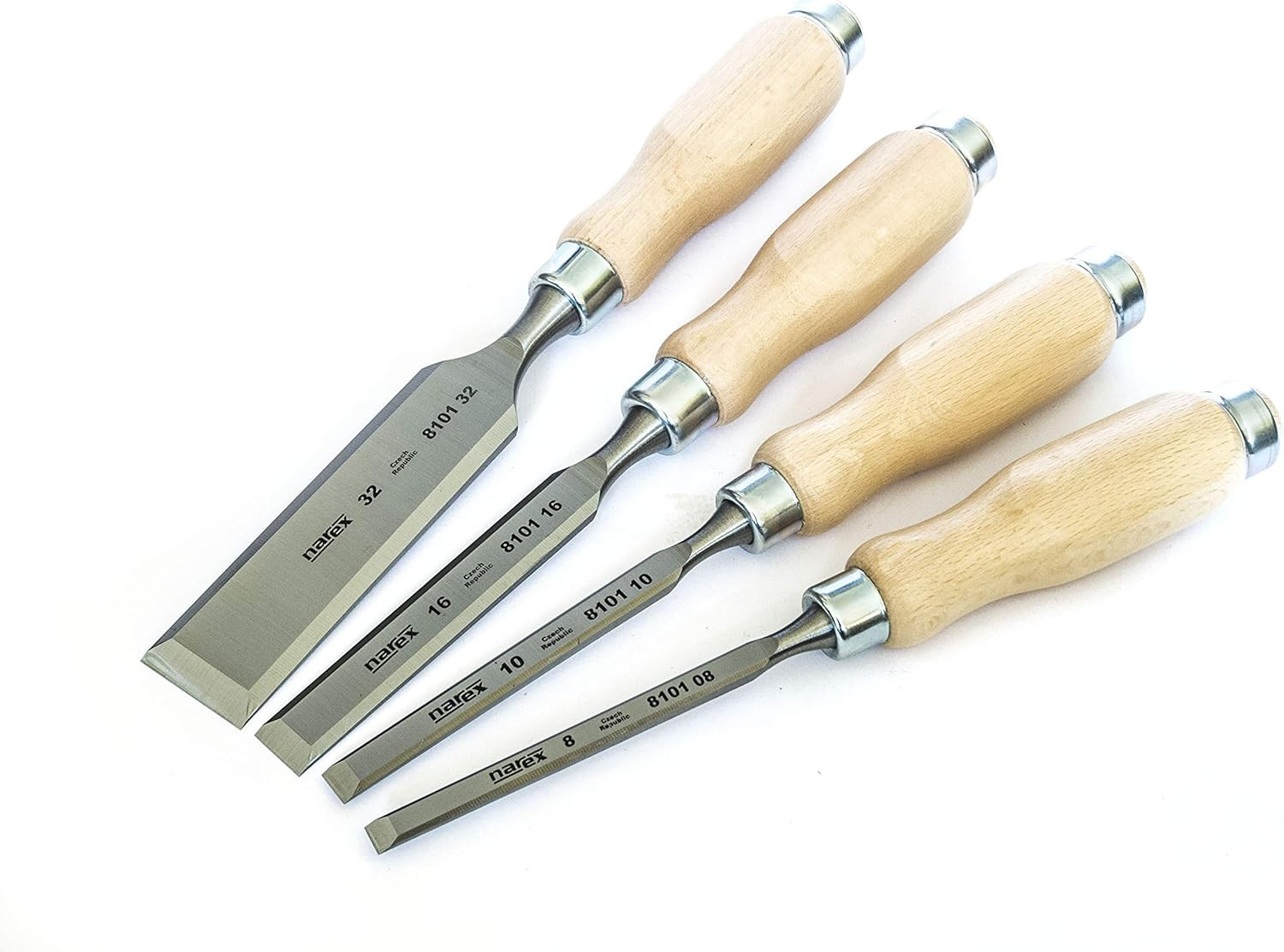 Chisel Set 4 Pieces (8/10/16/32)