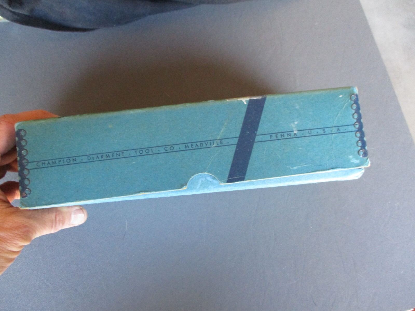 Vtg 50s 60s CHANNEL LOCK Model 420 Pump Plier 6 pieces Box, Advertising