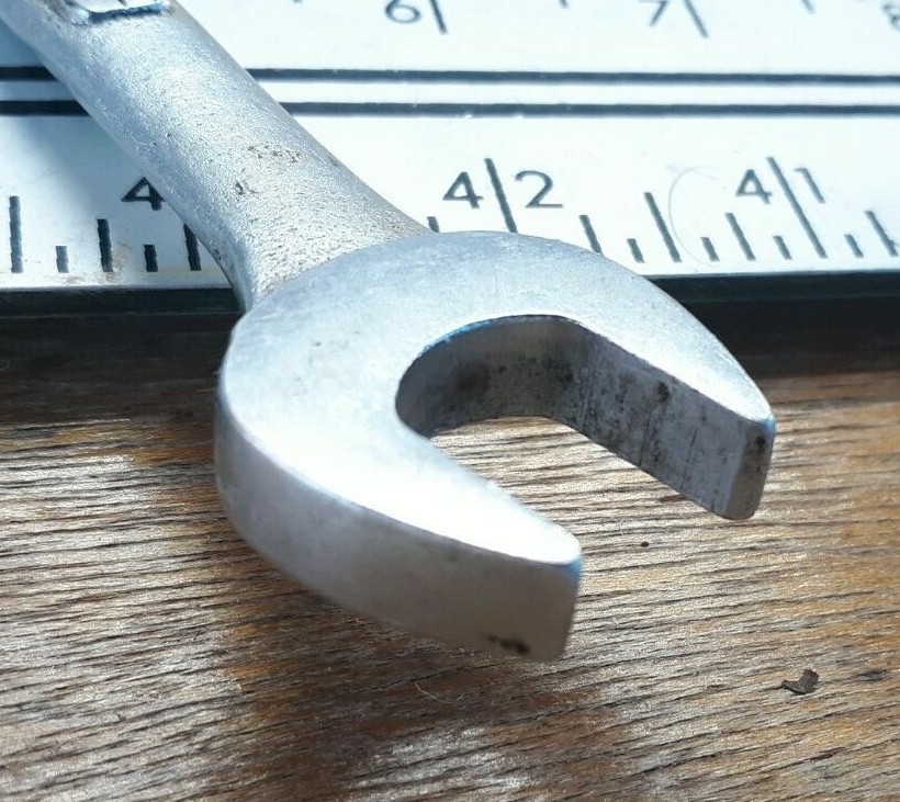 Craftman V Series Vintage Tools Double Open End Wrench 3/4 x 5/8 Estate Find