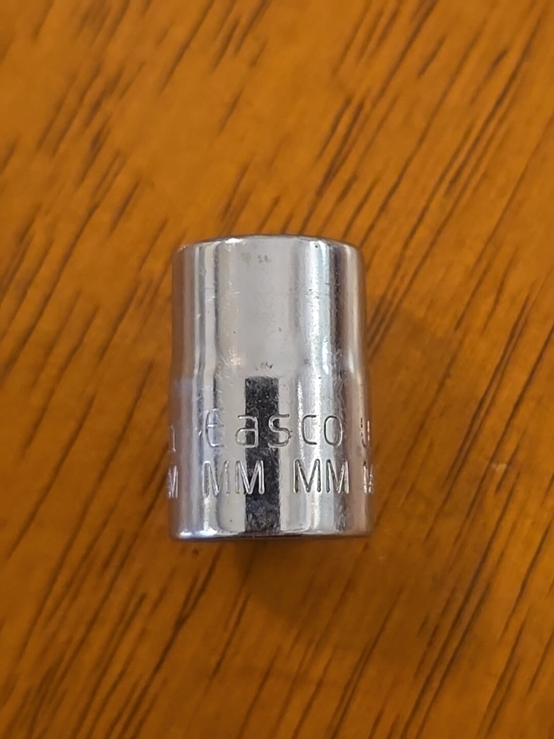 EASCO 52 6111, 11mm 3/8 Drive 6pt Metric Socket, USA Made. R55