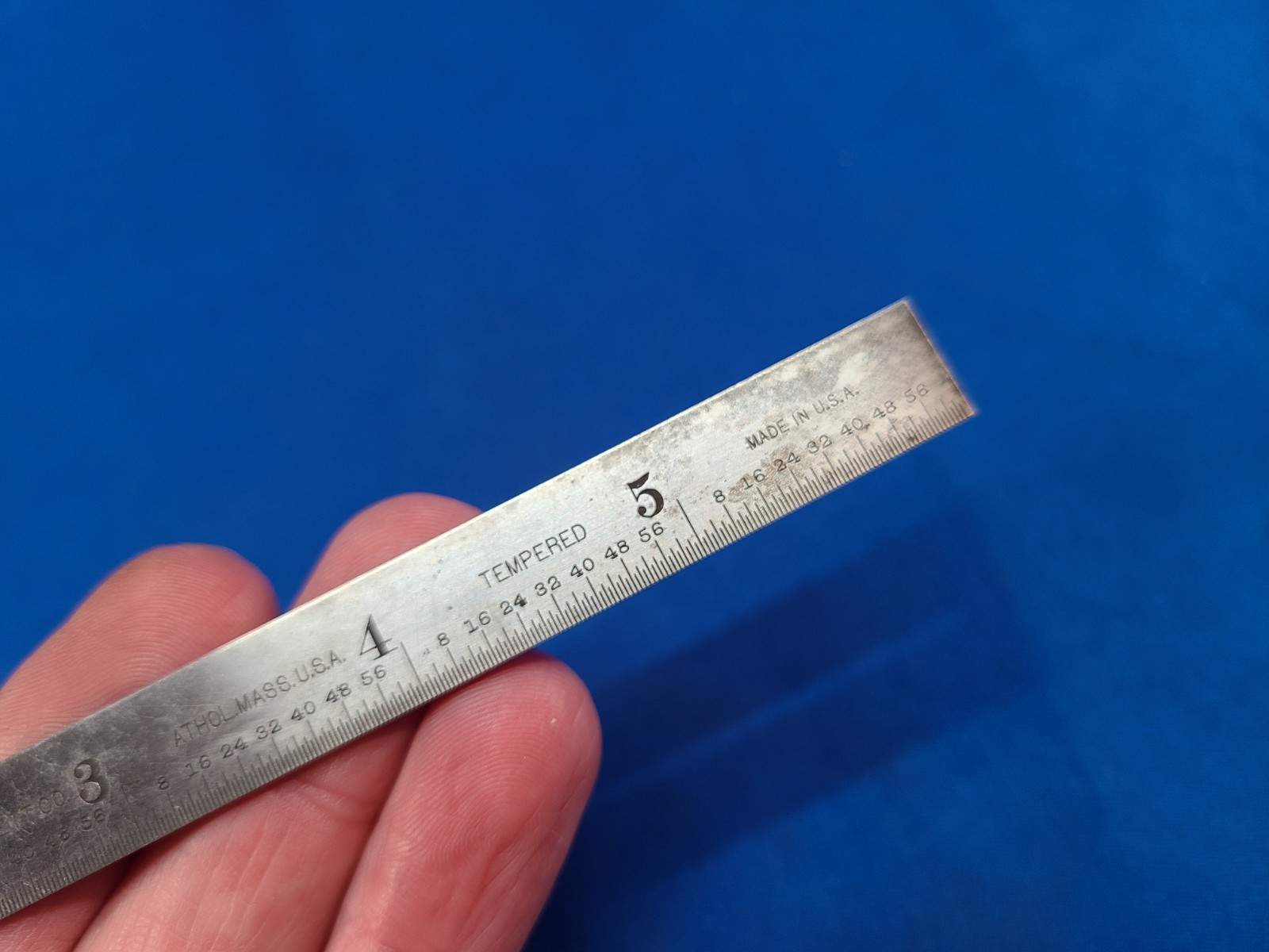 LS Starrett No. 324 6″ – No. 10 Grad Tempered Rule USA