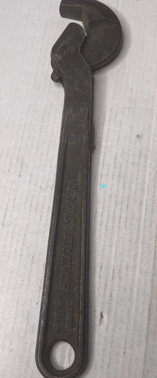 Vintage 1927 Heller 10 1/2” inch Masterench Patented Made in USA