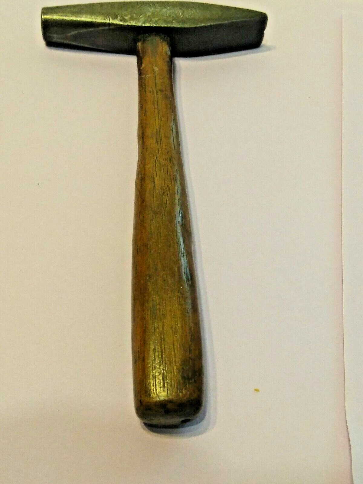 Vtg Small, Blacksmith, Jewelers, Watchmakers Hammer, 6 3/8″ With Hickory Handle