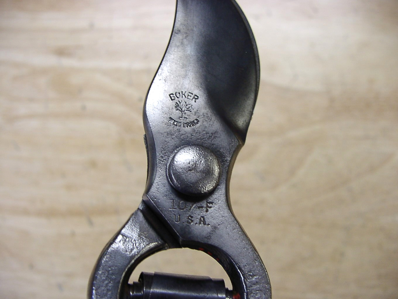 Vintage Boker Tree Brand USA No 107-F Bypass Pruners,8-11/16″,EXCELLENT,L@@K!