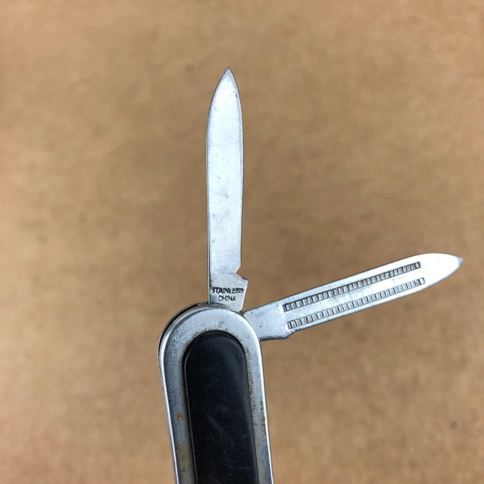 Vintage Snap-On Tools Pocket Knife Multi Tool Key Chain Scissors File Alexander