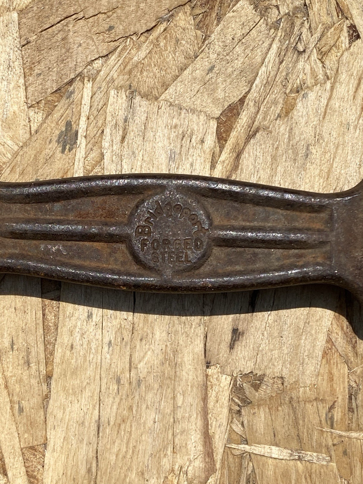 Vintage Bridgeport Sure Grip No. 56 Slide Hammer Nail Puller Antique Tool USA