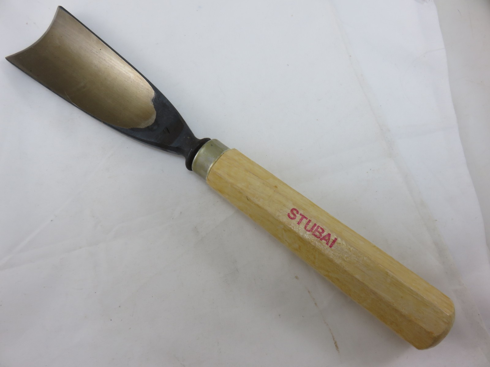 Stubai #7 Sweep 7 Straight Gouge Chisel Wood Carving Tool 50mm Austria UNUSED