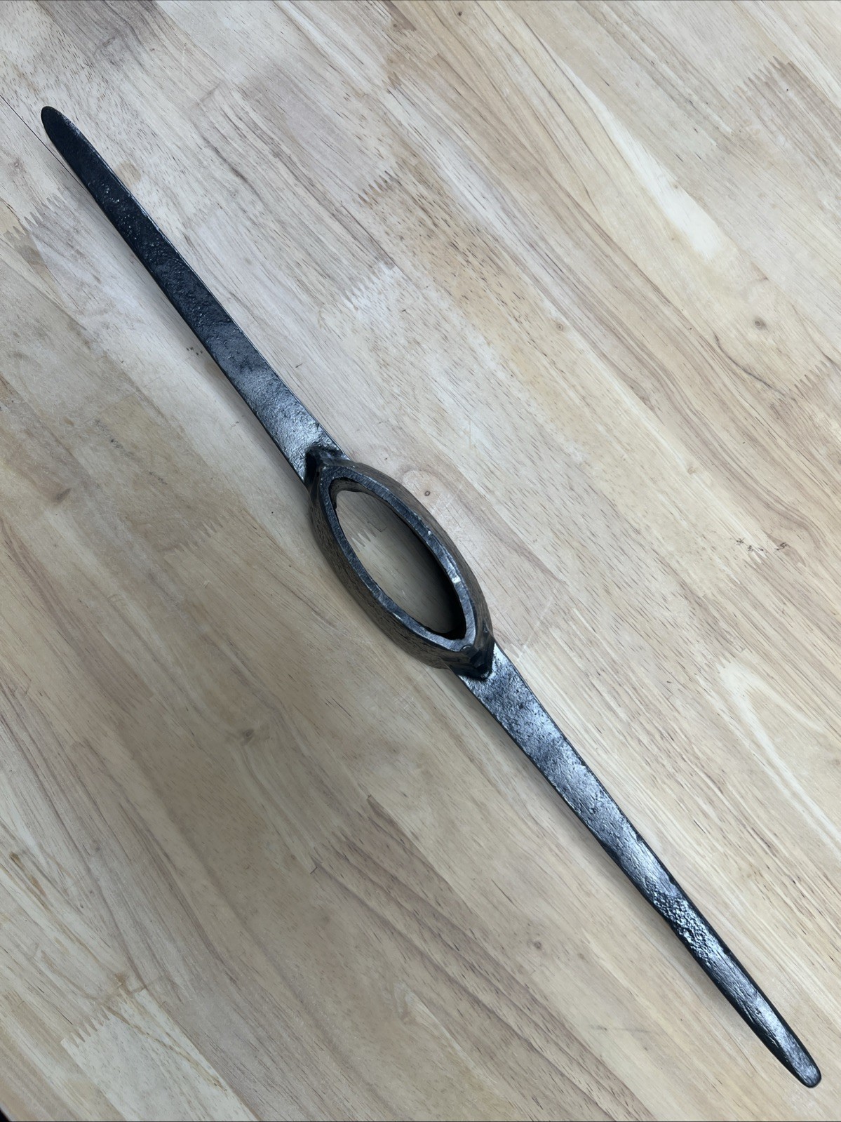 Antique WARWOOD 2 Pick Axe Rail Road Entrenching Tool Rock Dig Metal Forge Weld