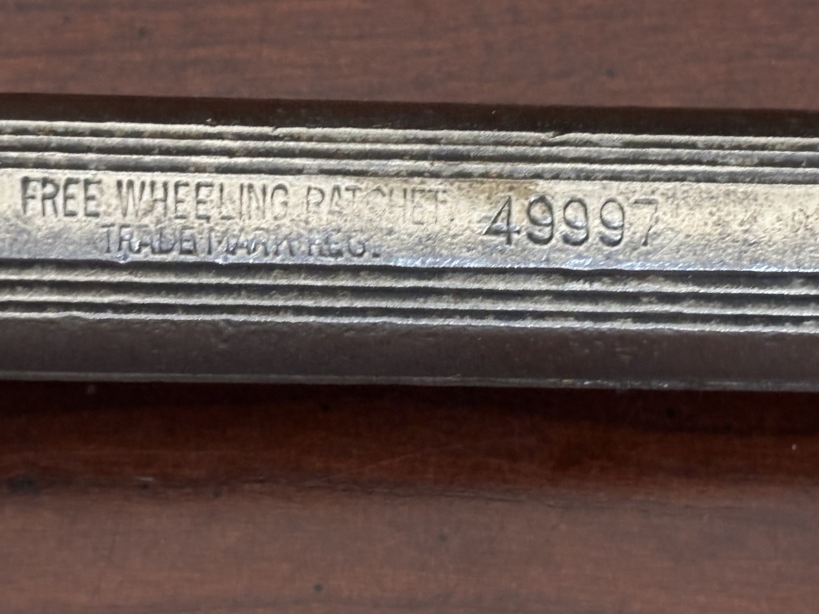Vintage Blackhawk Free Wheeling Ratchet Wrench-No. 499997-Push Button L-R-USA
