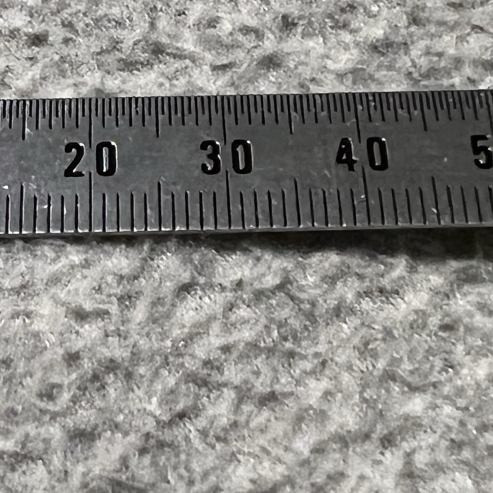 VTG General Metric Stainless Steel Pocket Ruler 6″ Flexible USA Tool, 1/2 & 1 mm