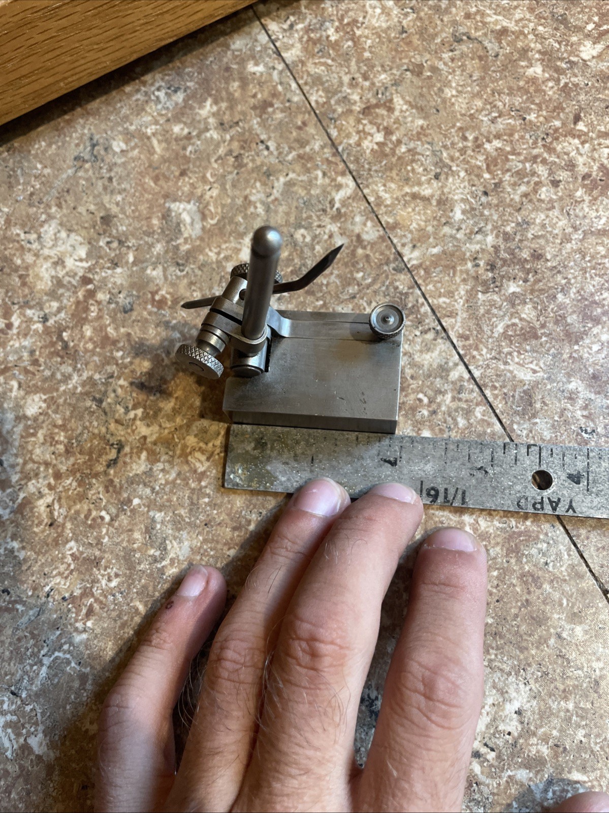 Vintage Machinist Surface Gauge Gage UNBRANDED Steel
