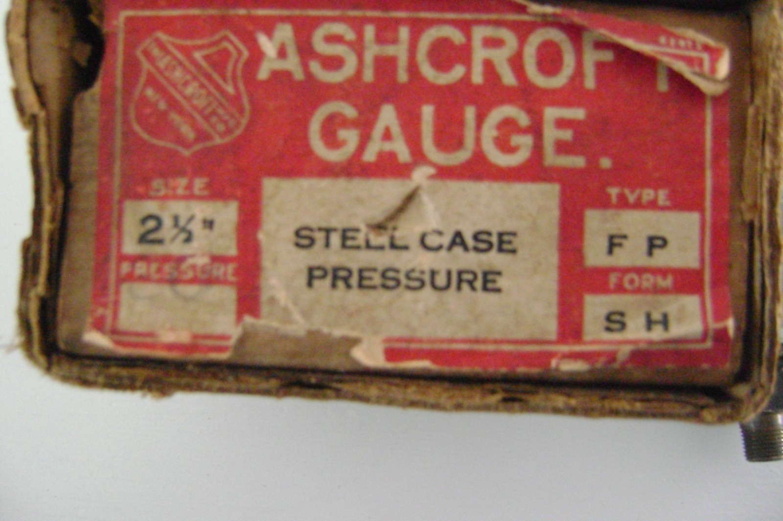 TWO VINTAGE GAUGE ONE FEDERAL BURNER CORP. BOSTON, BRIDGEPORT ONE MISC