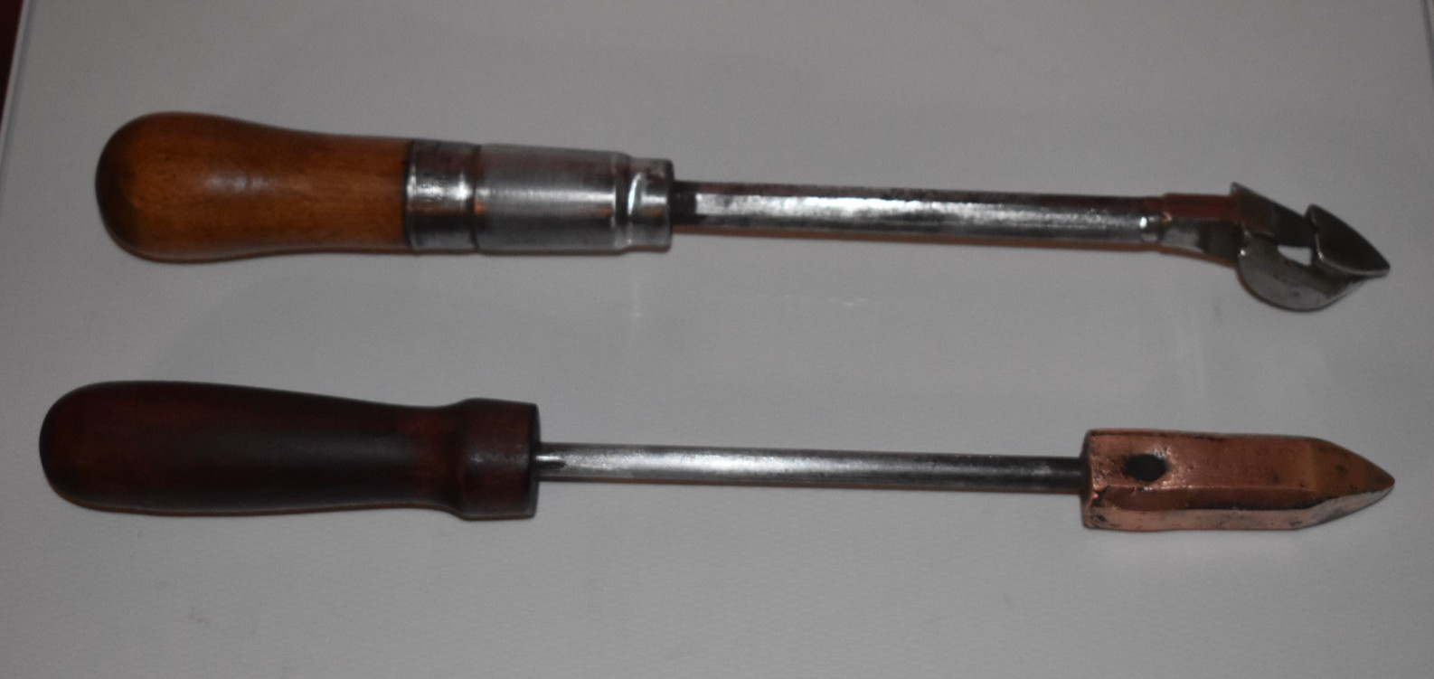 Lot of Two Cooper Roof Metal Working Tools