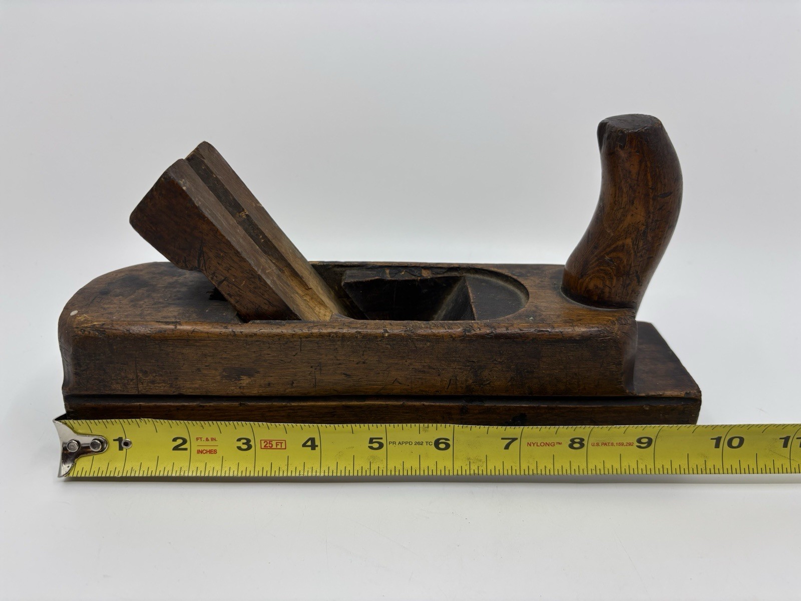 Vintage Joh Weiss & Sohn Wooden Plane w/ Blade