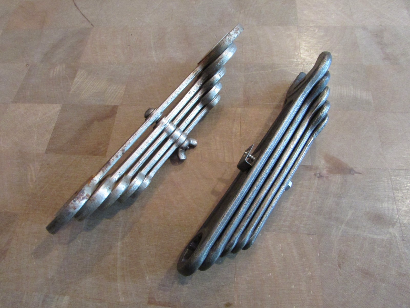 VINTAGE 2PCS AUTO KIT 100 STACKABLE WRENCH SET 1/4 -7/8 SAMSON SET MADE IN USA