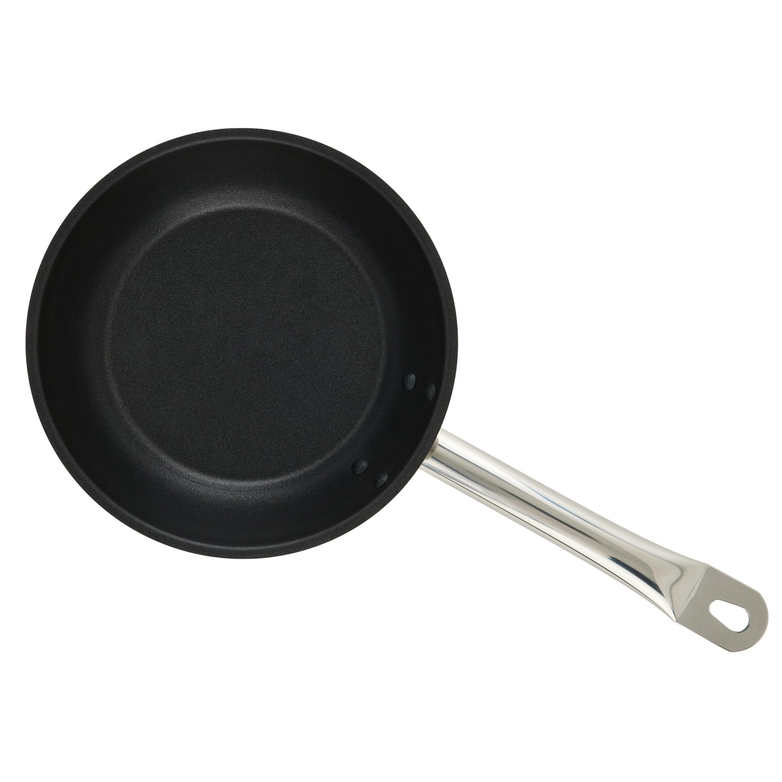Winco Commercial-Grade Stainless Steel Fry Pan, Non-Stick, 8″