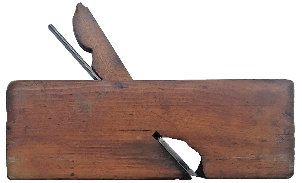 Antique Numbered 657 Wood Plane Blacksmith Made Blade